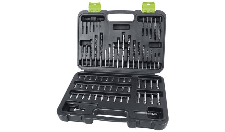 109 Piece Drill and Drive Bit Set Screwdriver Accessory Kit Tools