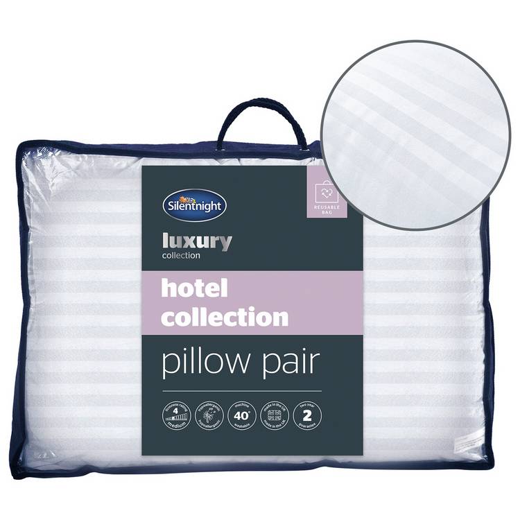 Silentnight Hotel Collection Medium Pillow – 2 Pack 0