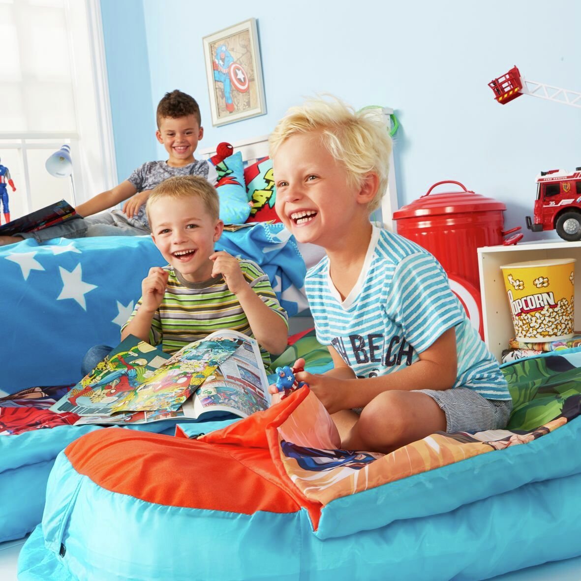 Marvel Avengers Junior ReadyBed Air Bed and Sleeping Bag Review