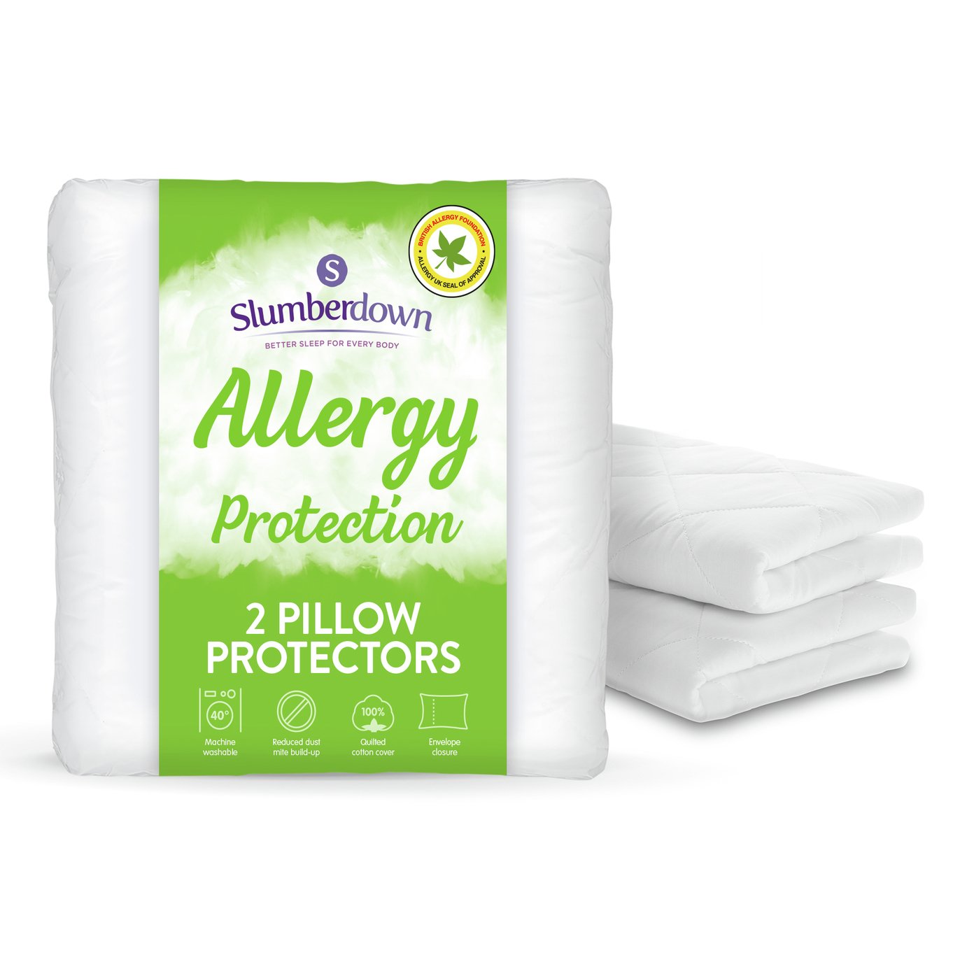 Slumberdown Allergy Protection Pillow Protector Pair Review