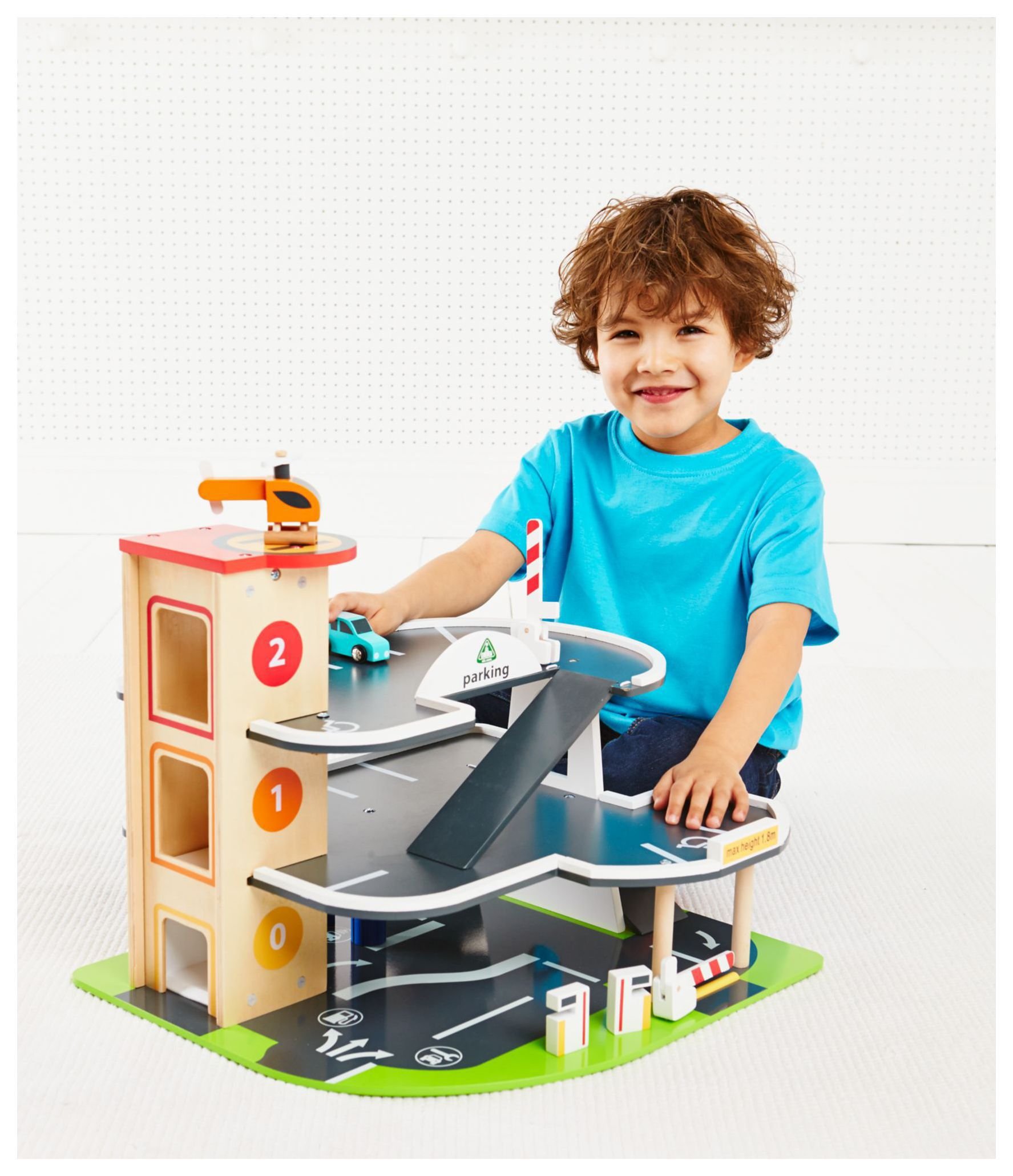 argos wooden toy garage