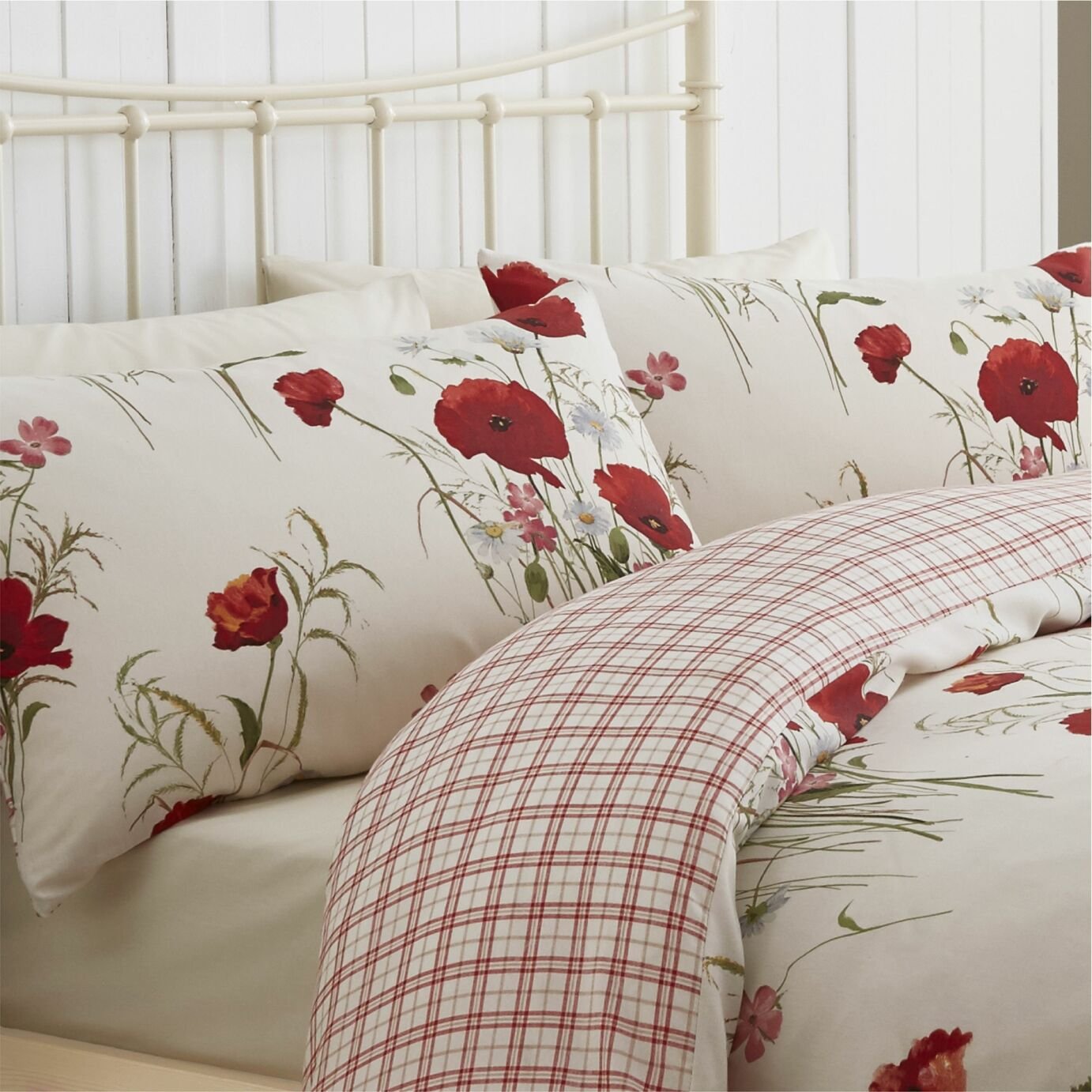 Catherine Lansfield Wild Poppies Duvet Cover Set Reviews