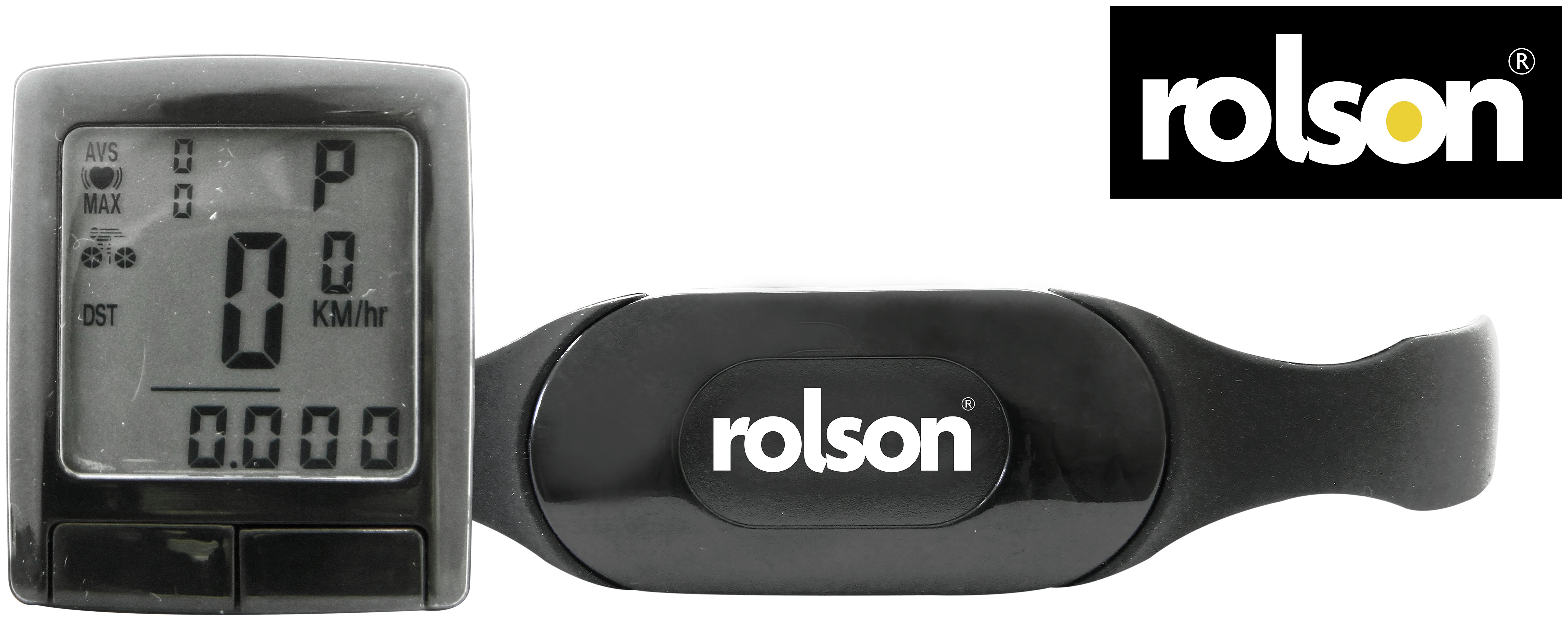 Rolson 22 Function Wireless HRM Cycle Computer