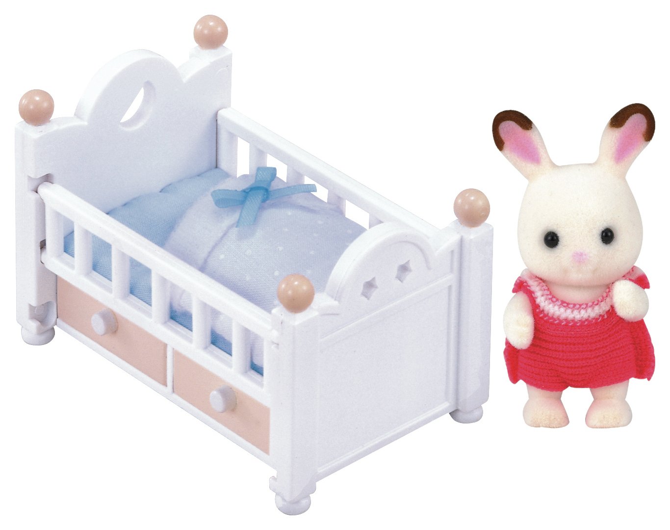 Sylvanian Families Chocolate Rabbit Baby Set. review