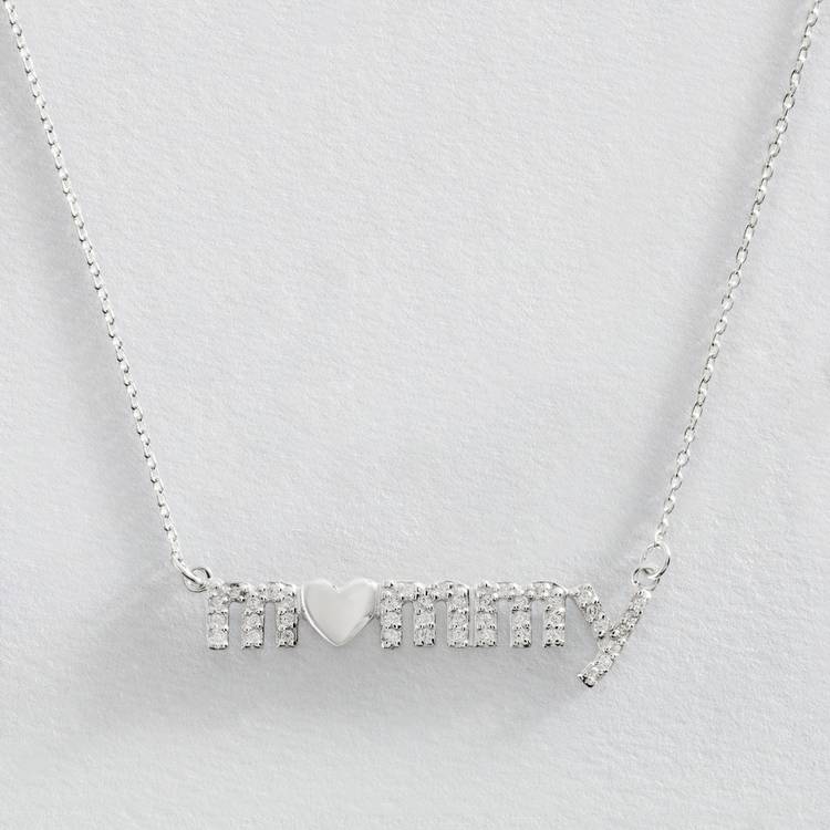 Revere Sterling Silver Mommy Necklace 0
