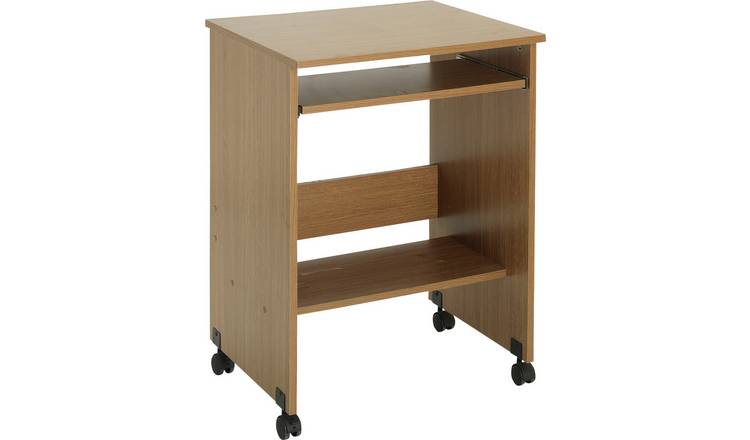 Computer trolley deals desk with wheels