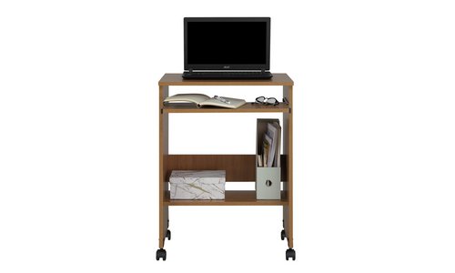 Oak Effect PC Office Trolley Convenient Nicaragua Ubuy