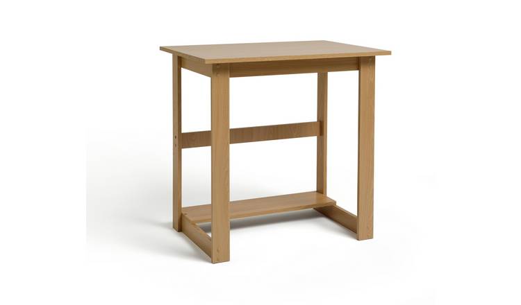 Argos Home Office Desk - Beech Effect