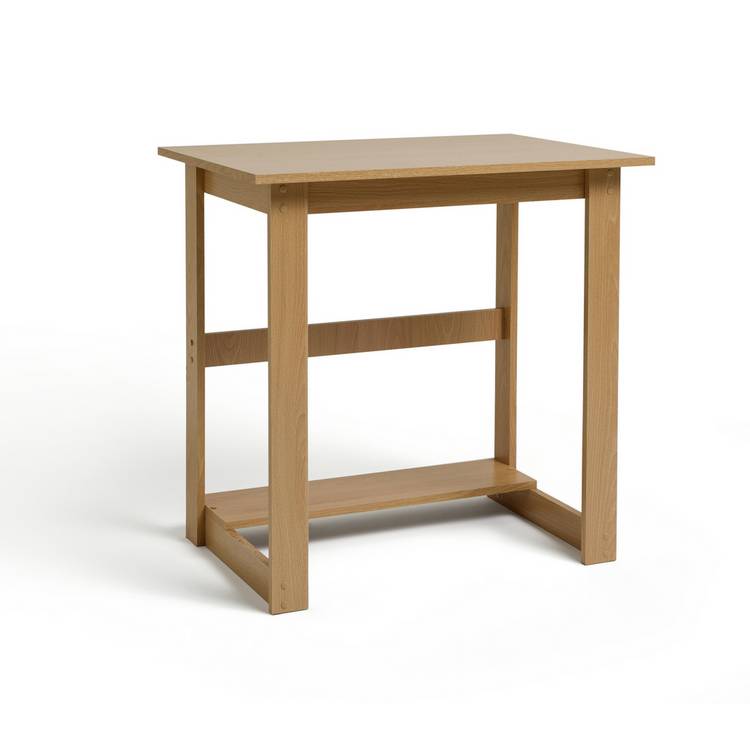 Argos Home Office Desk - Beech Effect 0