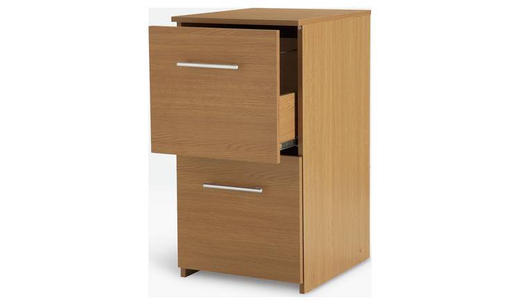 Buy Argos Home 2 Drawer Filing Cabinet Oak Effect Filing Cabinets And Office Storage Argos