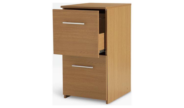Buy Argos Home 2 Drawer Filing Cabinet Oak Effect Filing