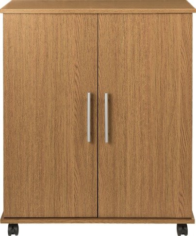 Argos Home Storage Cupboard - Oak Effect