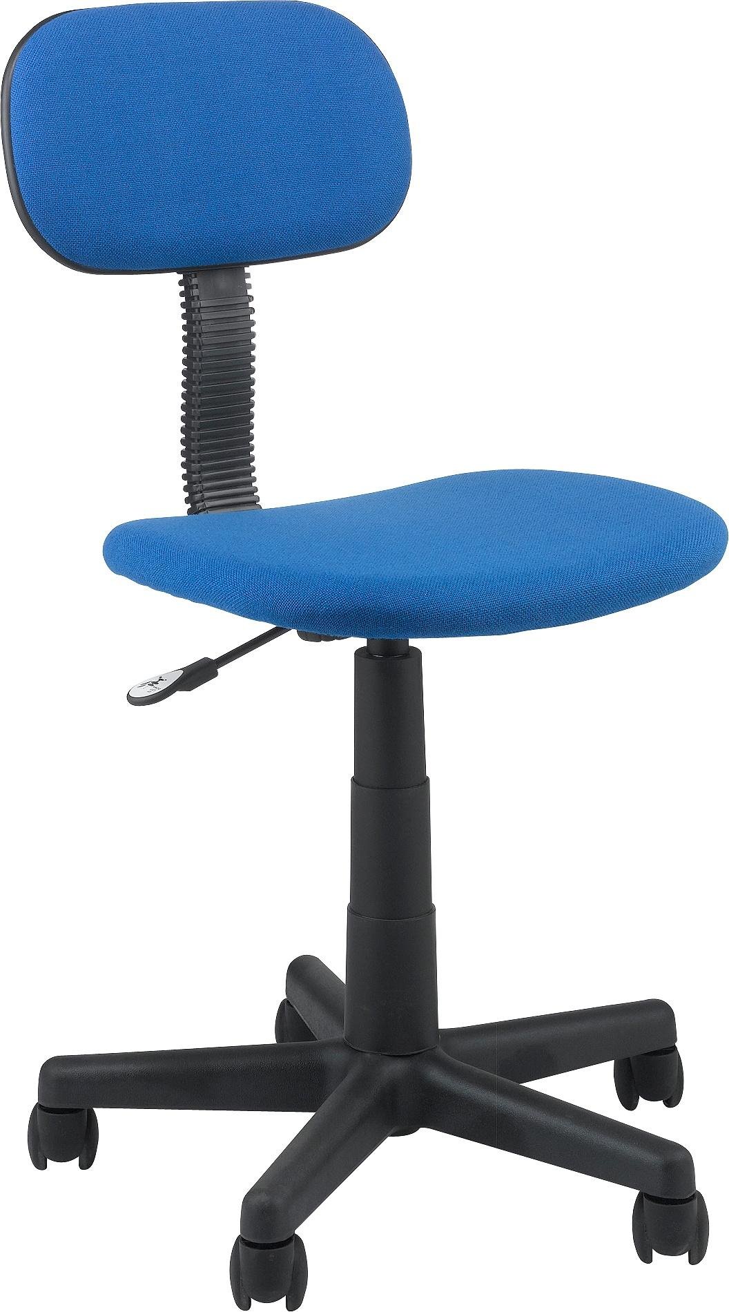 Argos Home Gas Lift Height Adjustable Office Chair - Blue