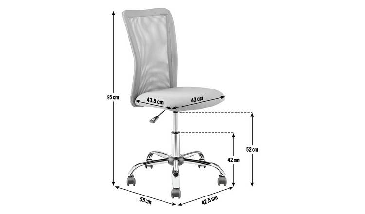 Habitat reade mesh office chair new arrivals