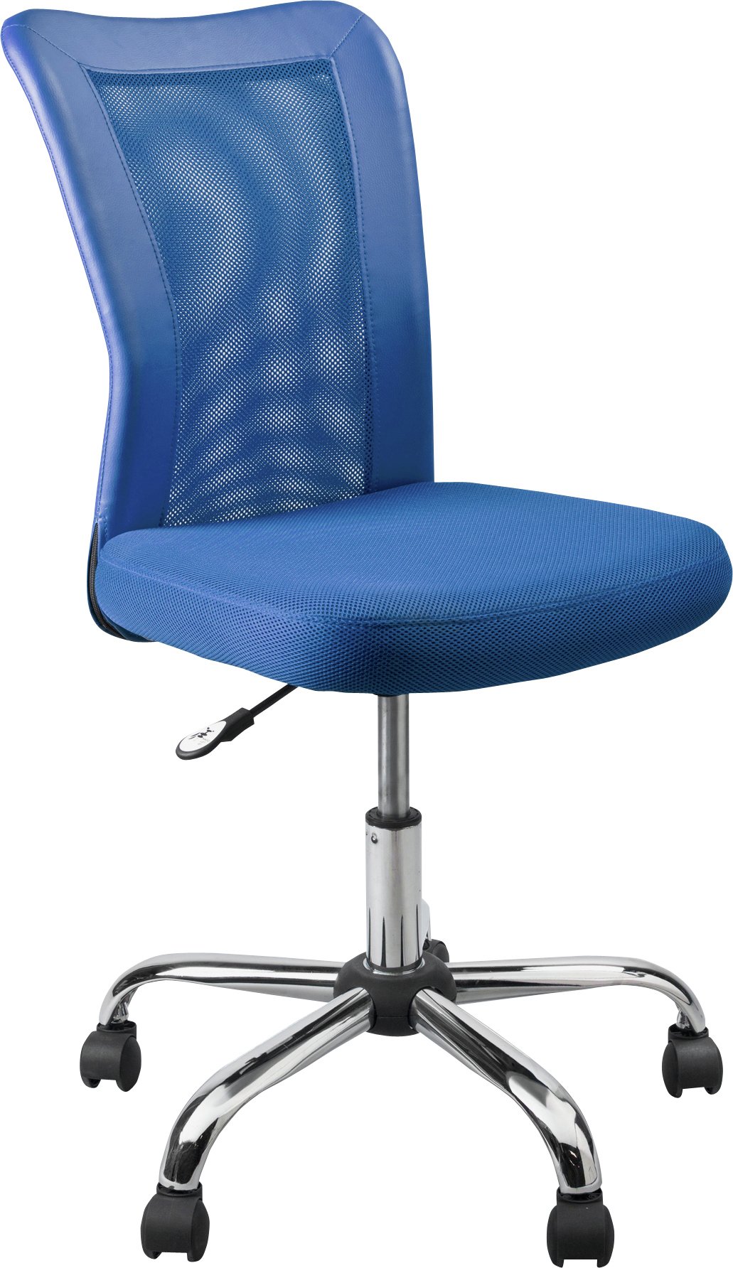 Argos Home Reade Mesh Gas Lift Office Chair - Blue