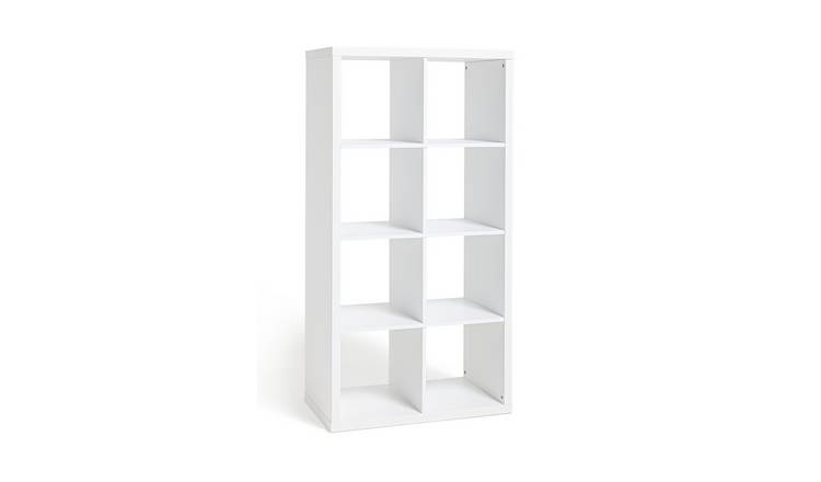 Argos Home Squares Plus 8 Cube Storage Unit White617 4260