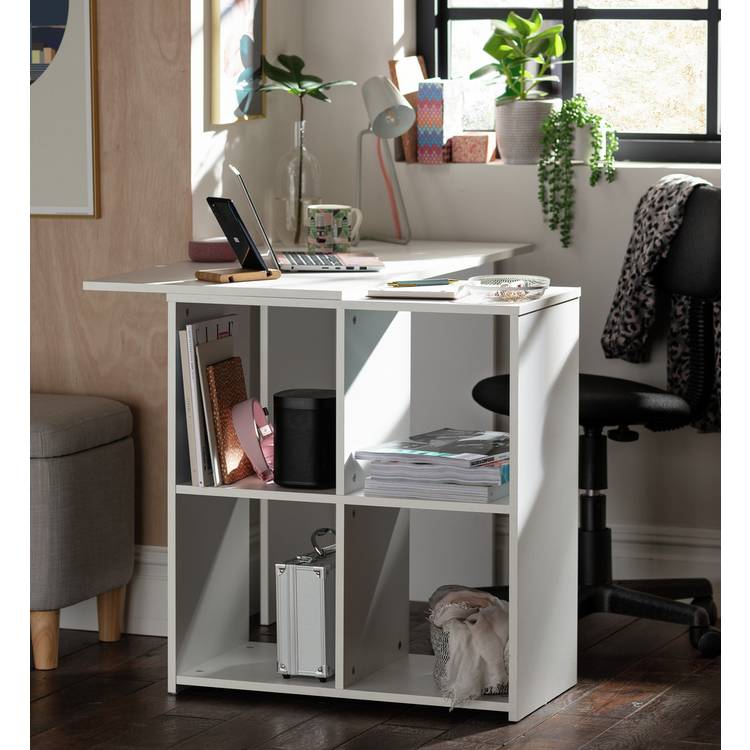 Argos Home Malibu Corner Office Desk - Black 0