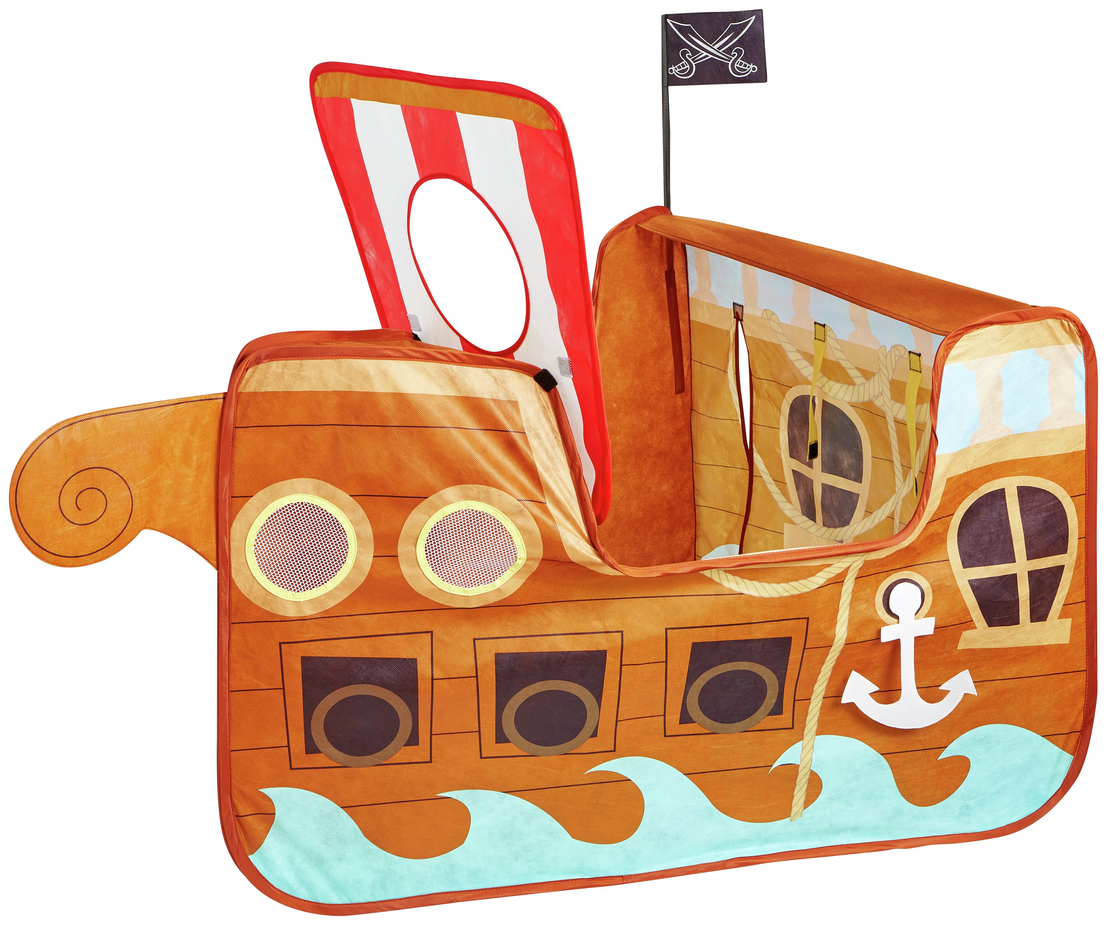 Chad Valley Pirate Ship Pop Up Play Tent