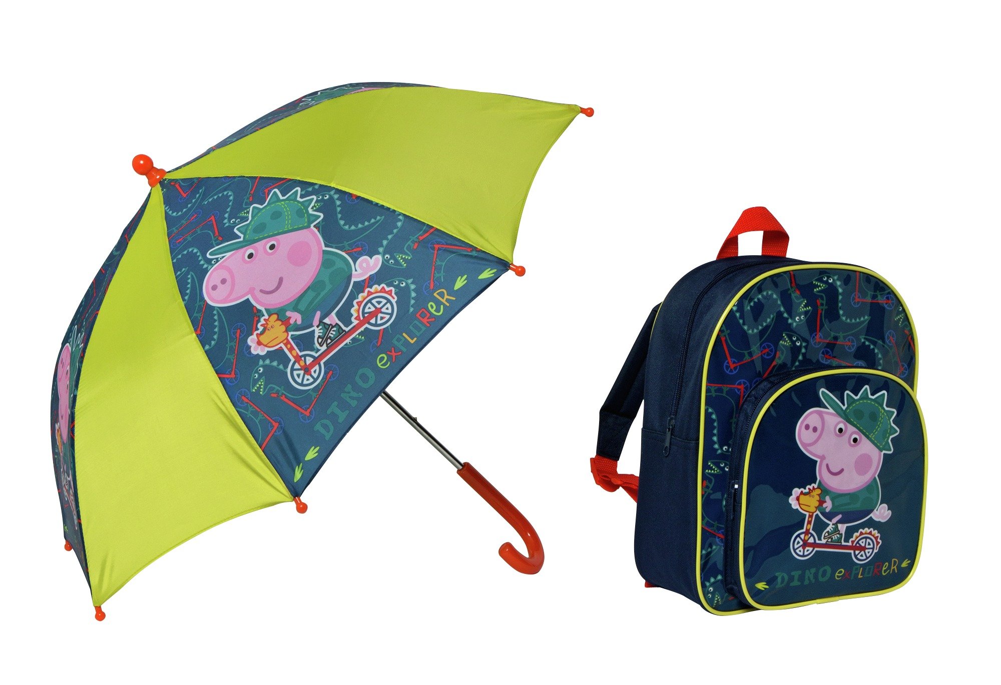 George Pig Backpack & Umbrella
