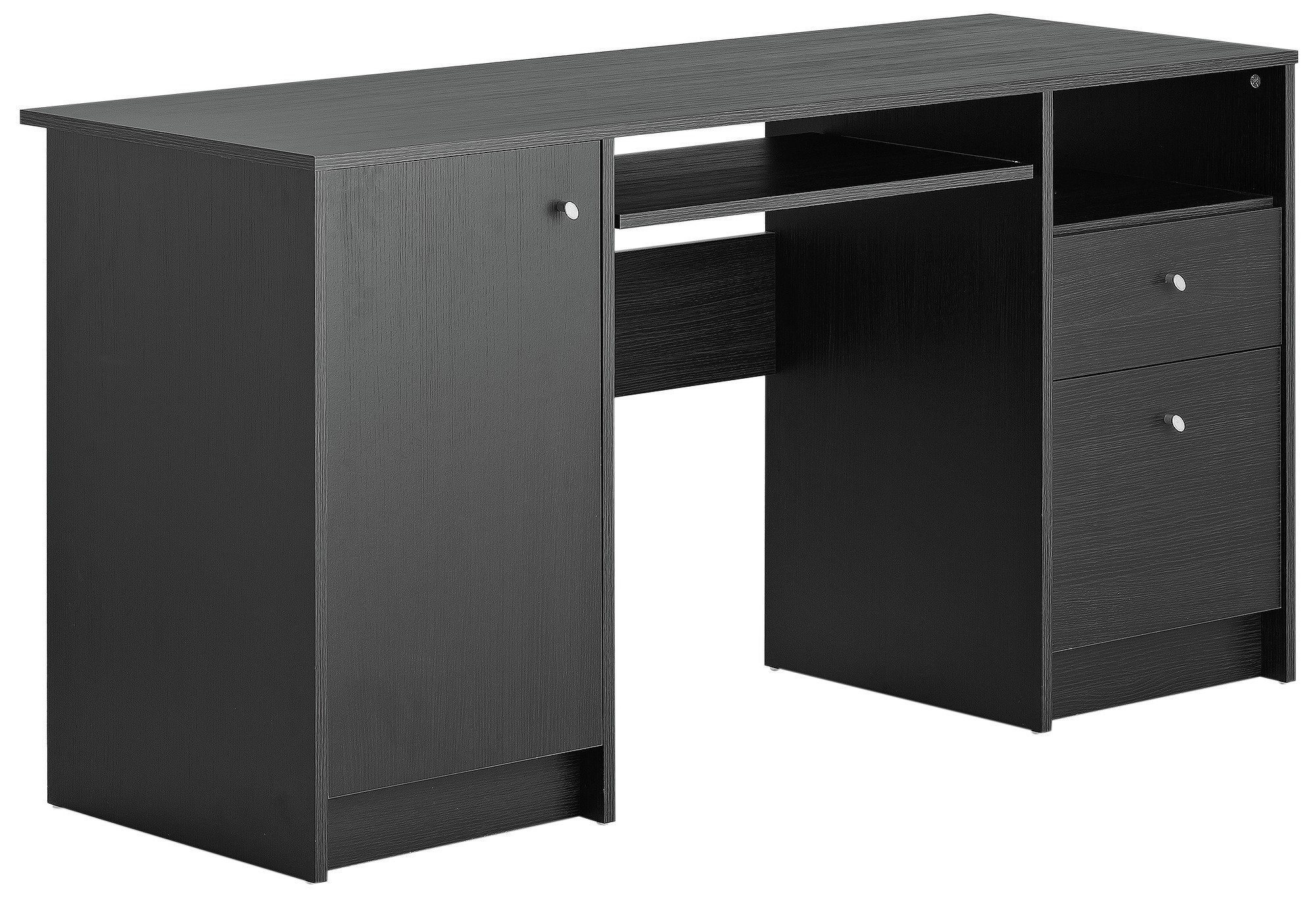 Argos Home Calgary 2 Drawer Pedestal Office Desk - Black