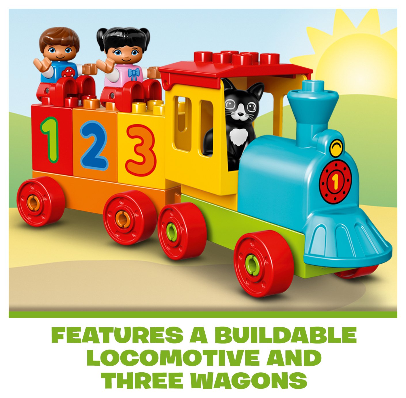 duplo train set argos