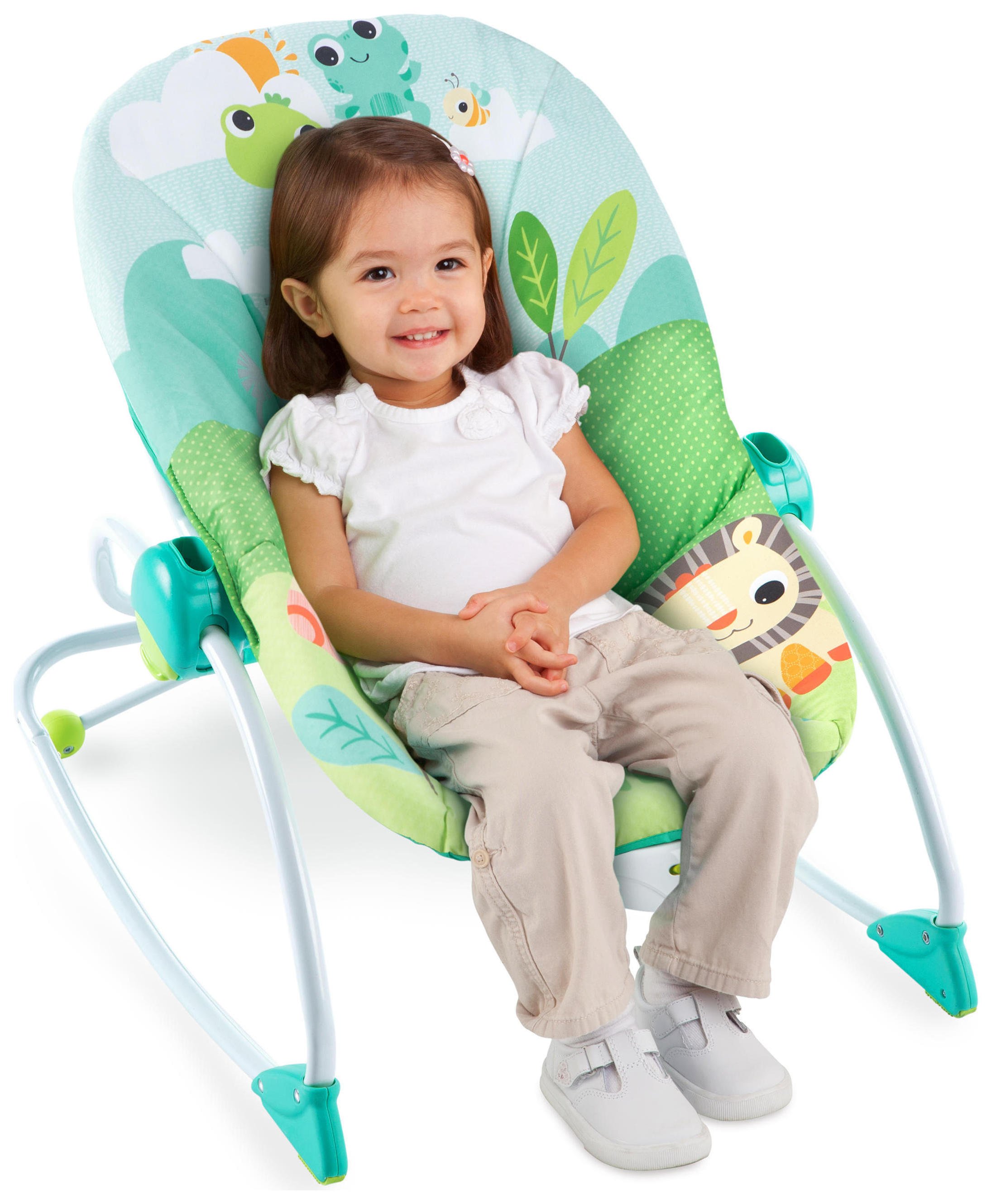 bright starts infant to toddler rocker