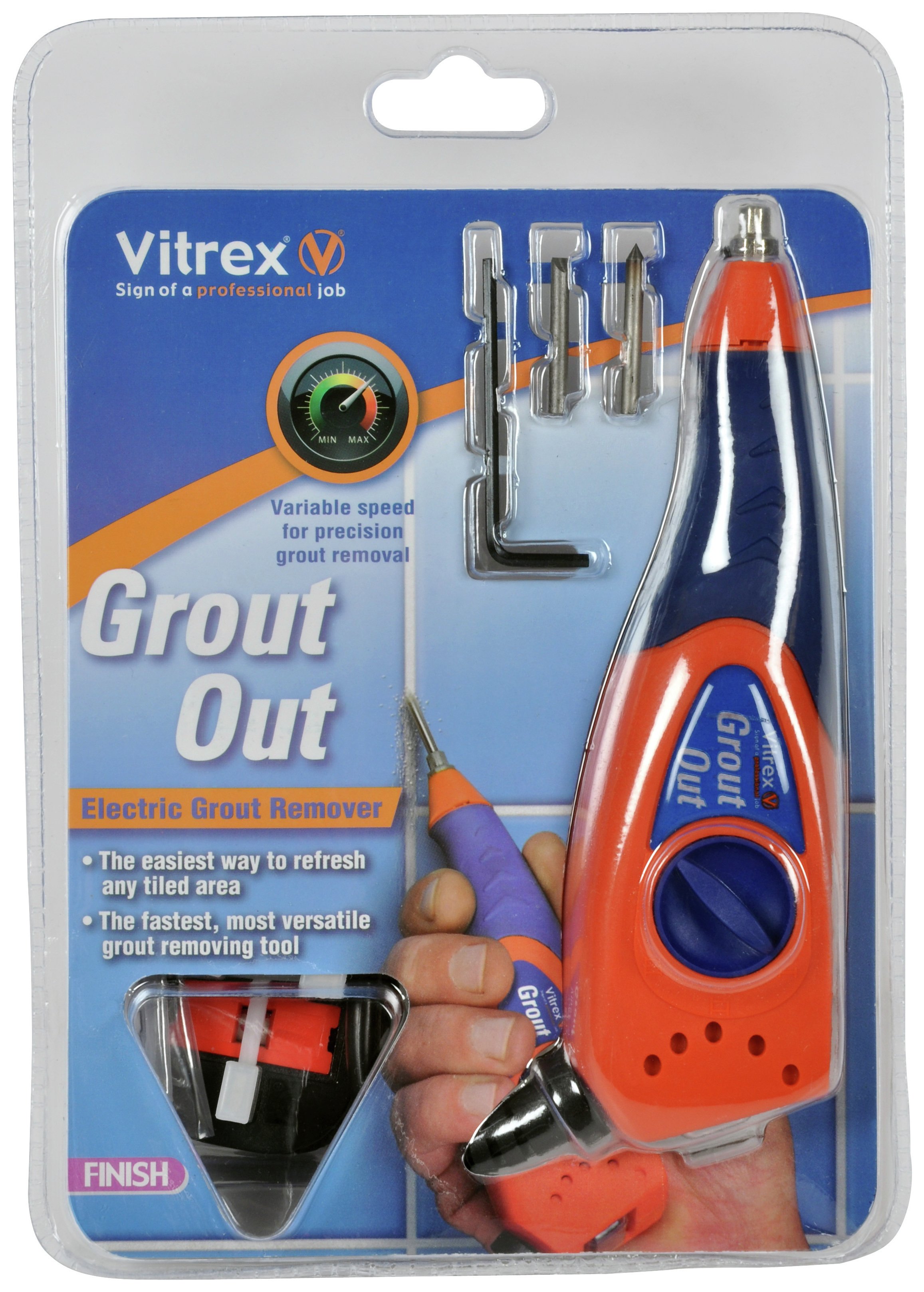 Vitrex GO200VT Grout Out Electric Corded Grout Remover