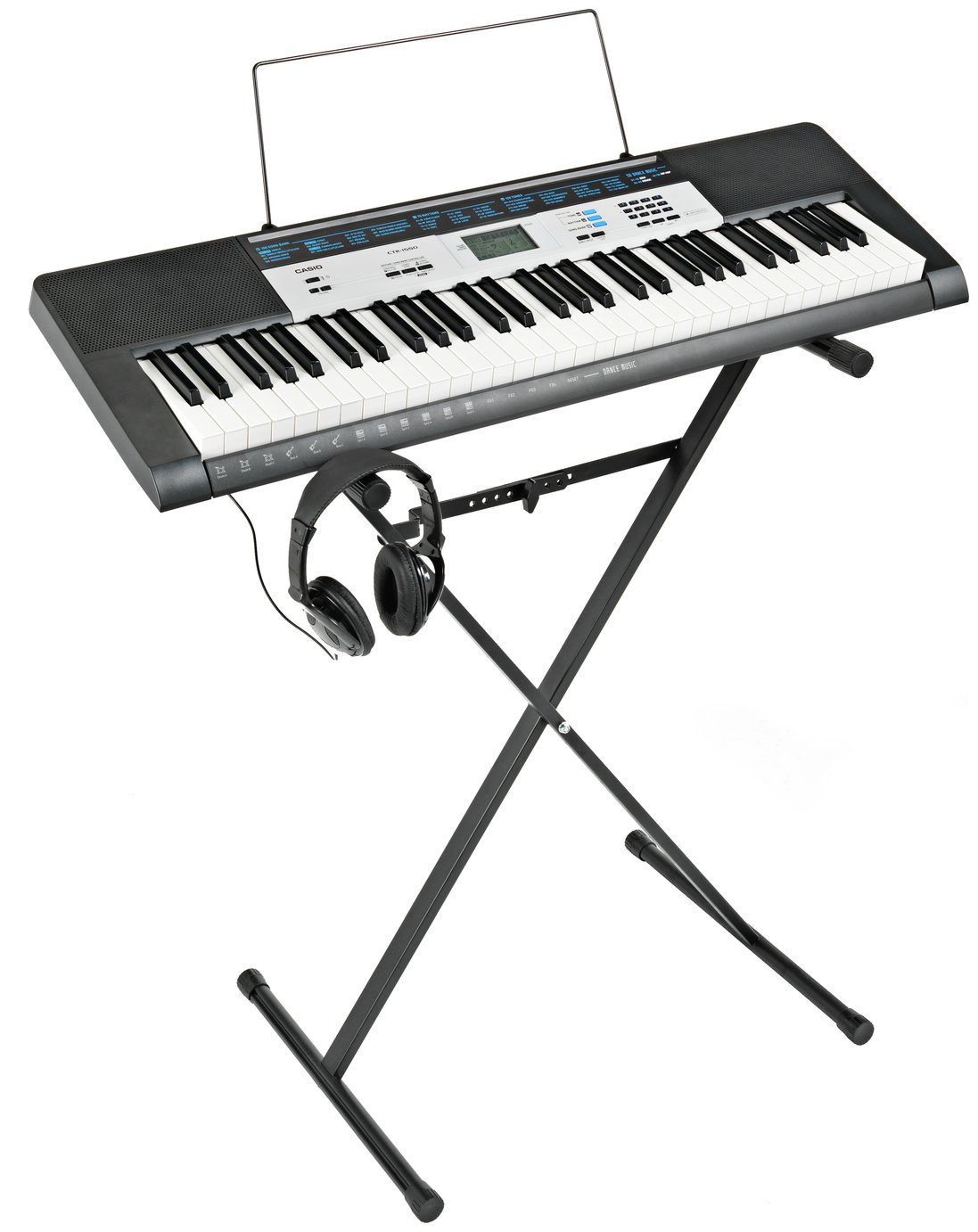 Casio CTK 1550AD Keyboard Stand Headphones Bundle Reviews