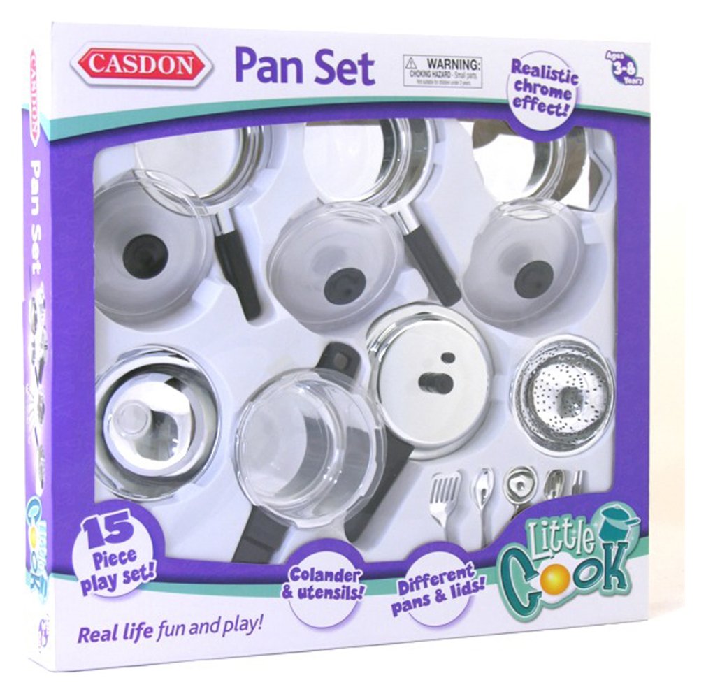 Casdon Roleplay Children's Kitchen Cooking Set. Review