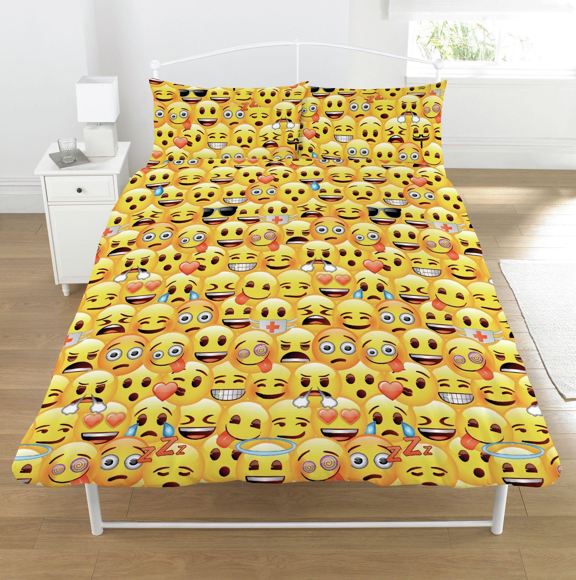 Emoji Multi Coloured Duvet Cover Set Reviews