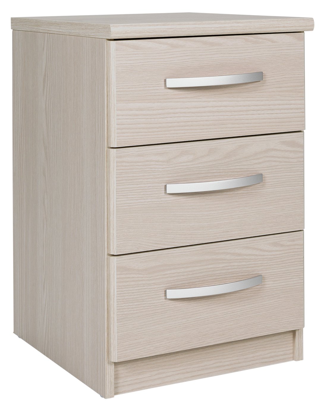 Argos Home Hallingford Bedside Table - Light Oak Effect