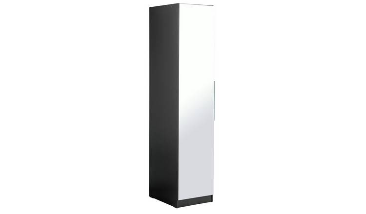 Buy Argos Home Sandon Single Door Wardrobe Black And