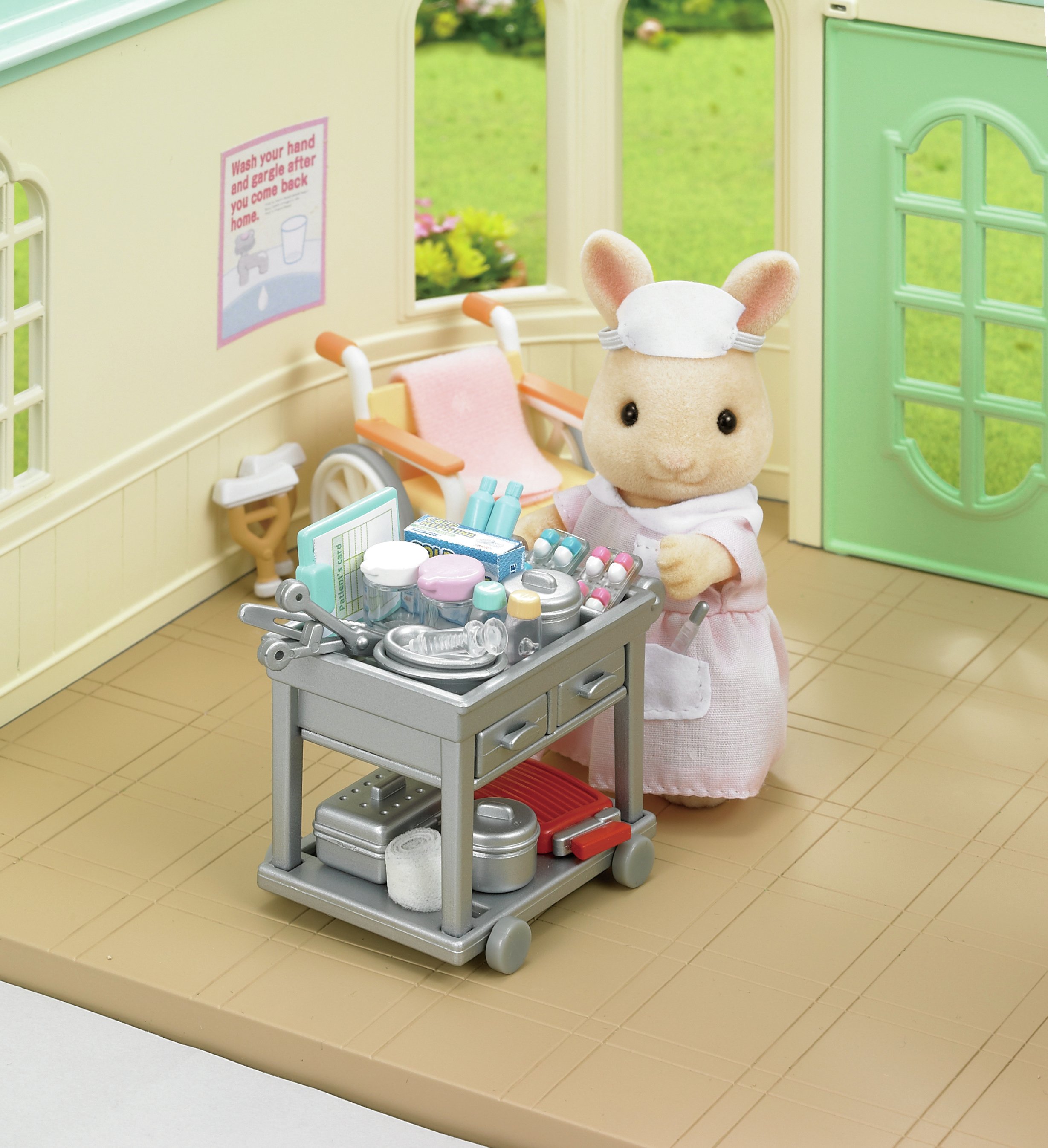 country nurse set sylvanian families