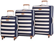 IT Luggage Lightweight Large 4 Wheel Suitcase Nautical Review