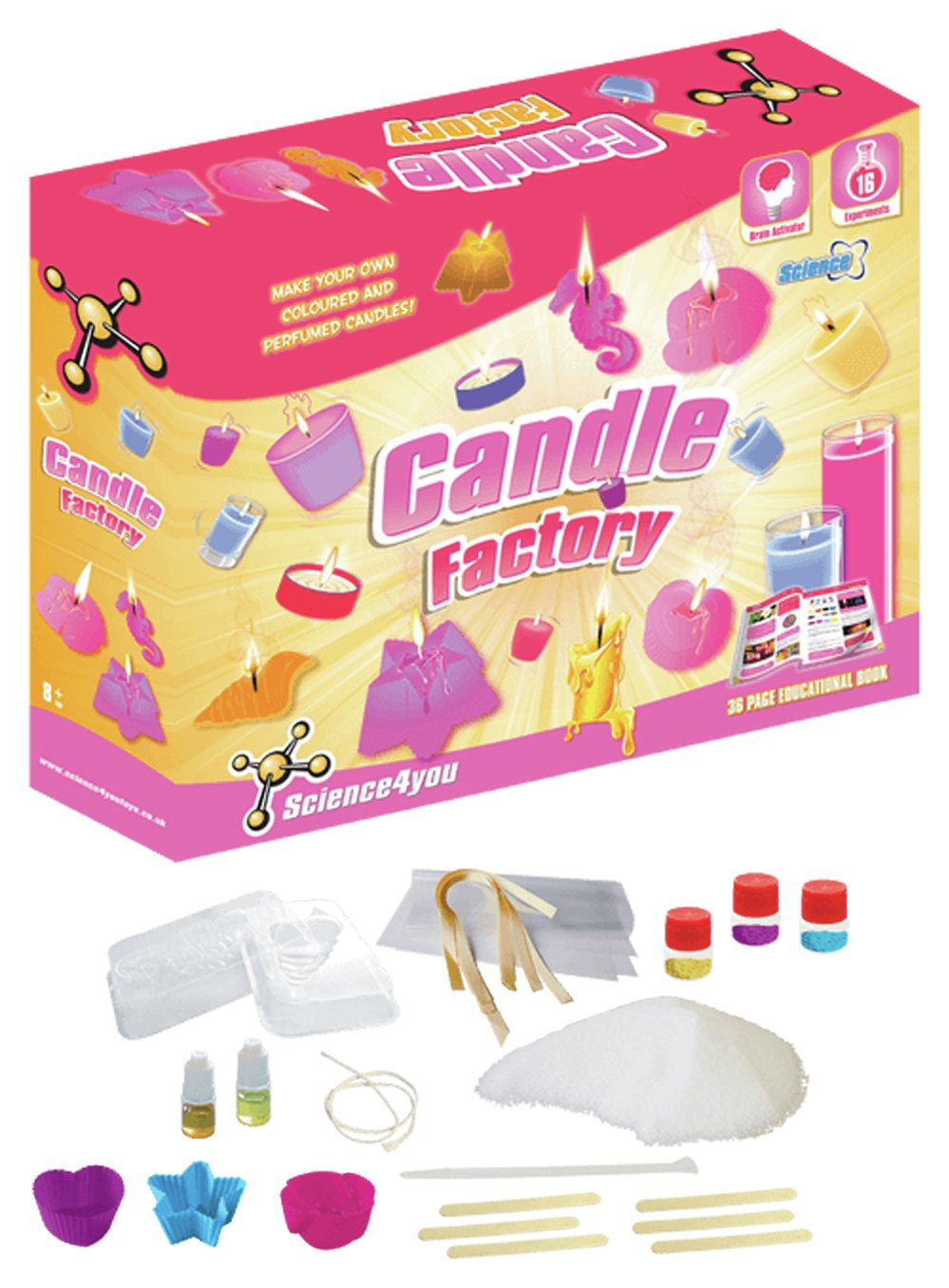 Science4you Candle Factory Kit