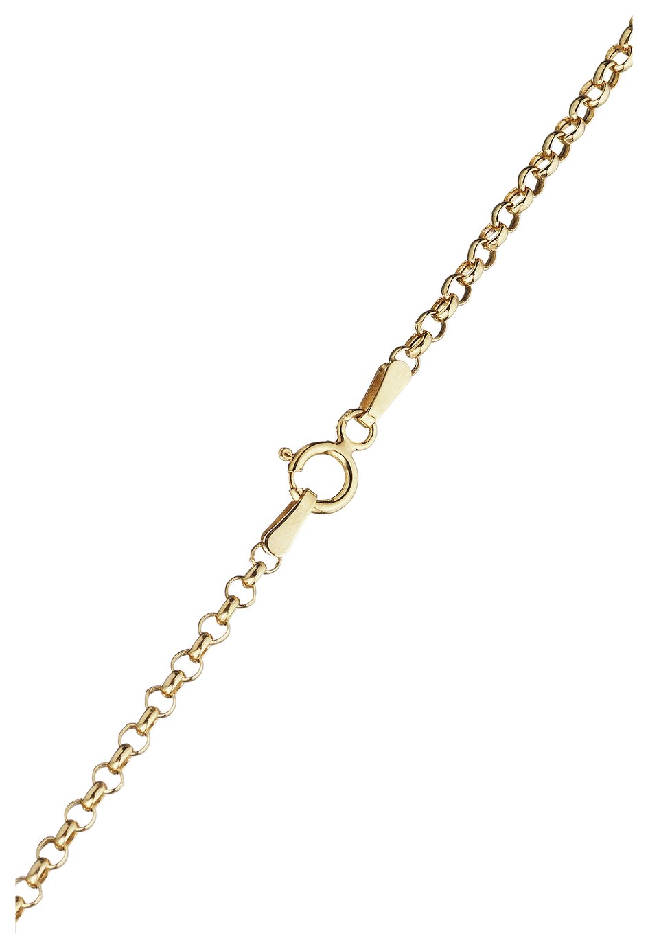 Revere 9ct Yellow Gold Round Belcher 22 Inch Chain