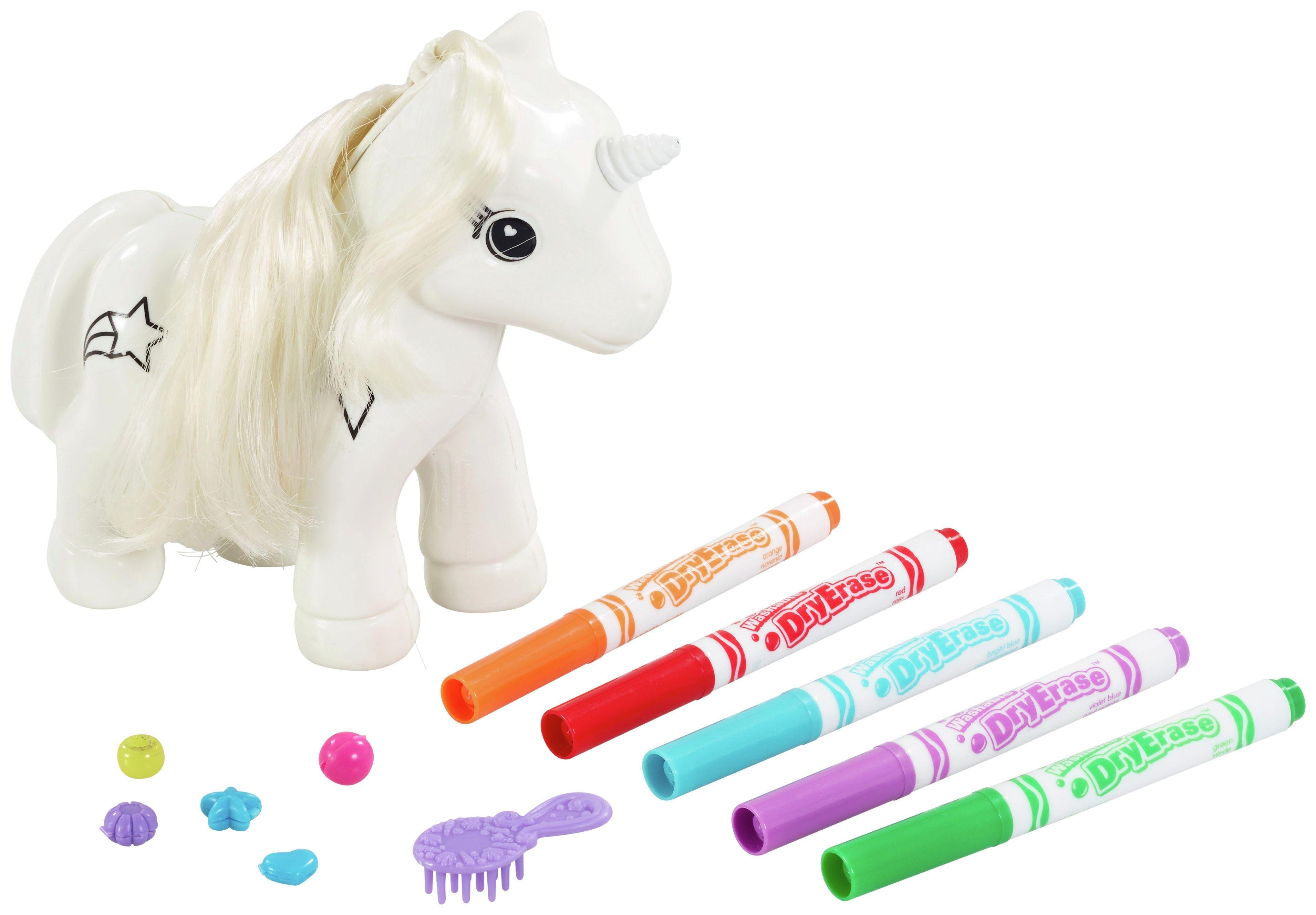 crayola color n plush unicorn