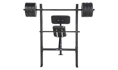 Adjustable Weight Bench with 30kg Weights in Brunei at BND 349 Rating 4.5