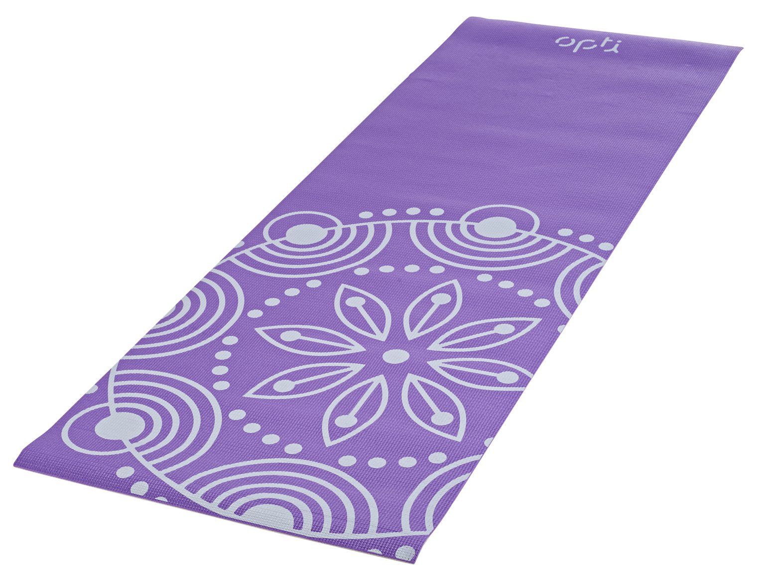 Opti Floral 6mm Thickness Printed Yoga Exercise Mat