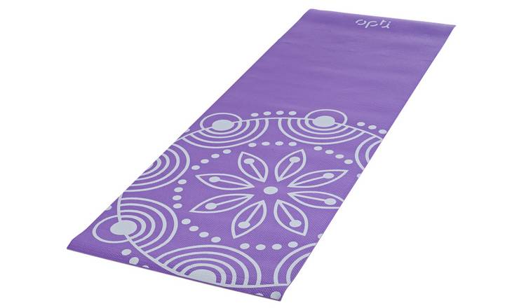 Buy Opti Floral 6mm Thickness Printed Yoga Exercise Mat | Exercise and ...