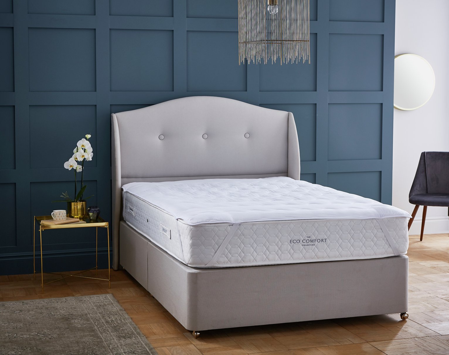 silentnight hotel collection mattress topper double