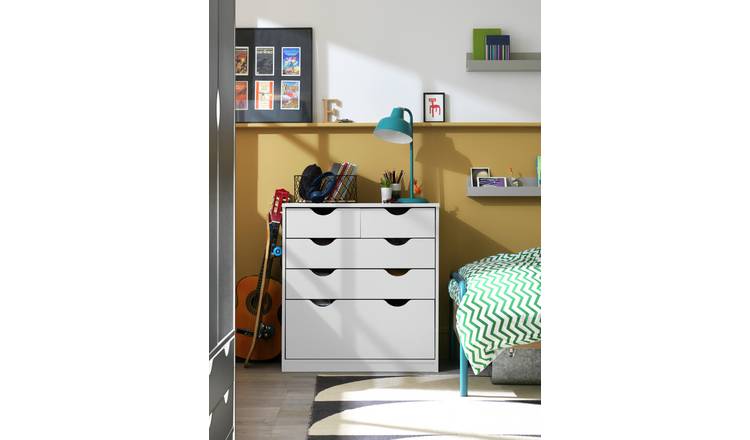 Buy Argos Home Pagnell 3 2 Drawer Chest White Kids Chest Of