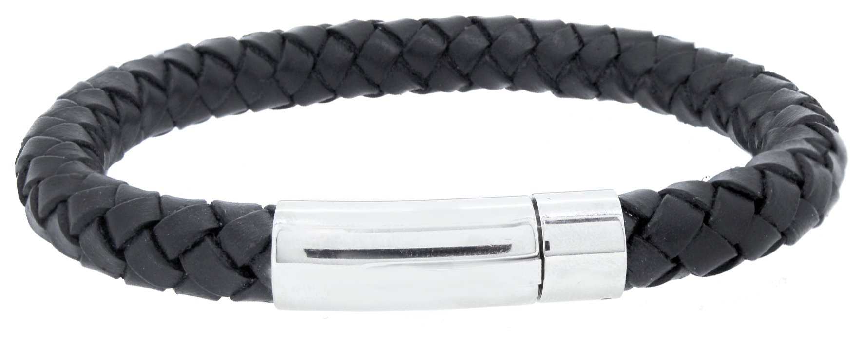 Revere Men's Stainless Steel Leather Bracelet Review