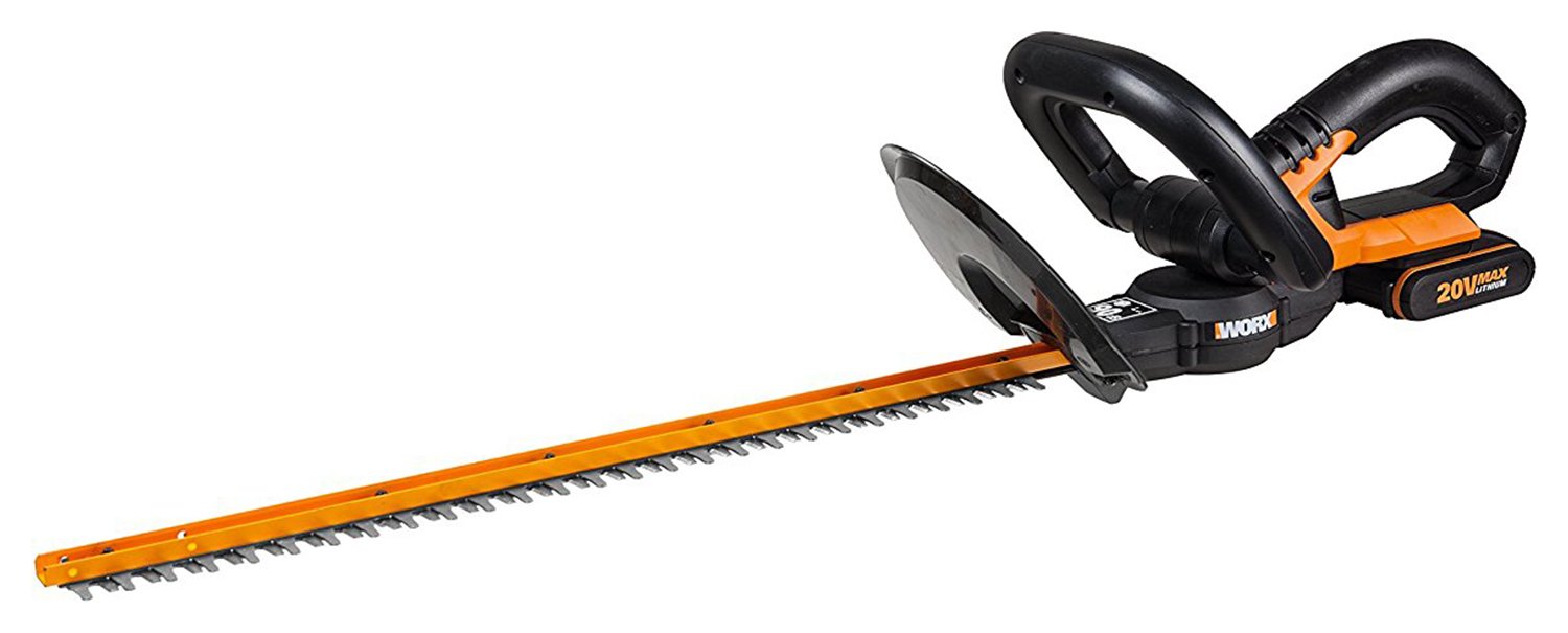 WORX Wg259E 52cm Cordless Hedge Trimmer - 20V