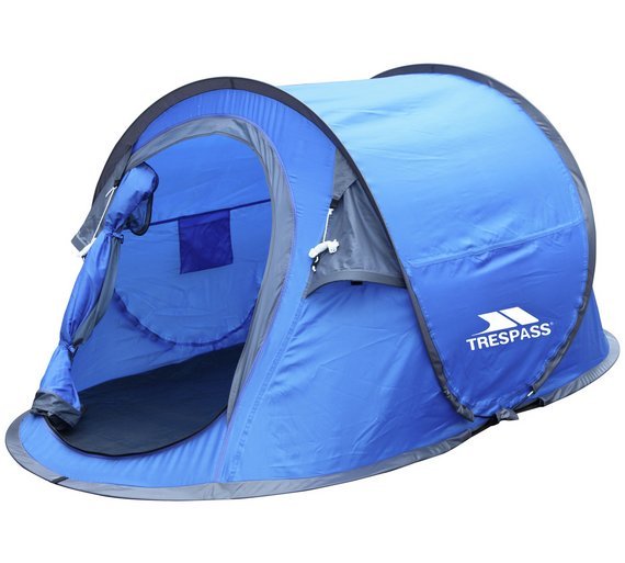 2 man pop up tent trespass