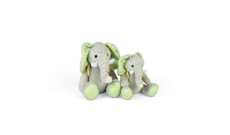 Bigjigs Toys Small Elephant Plush Toy - Birth +