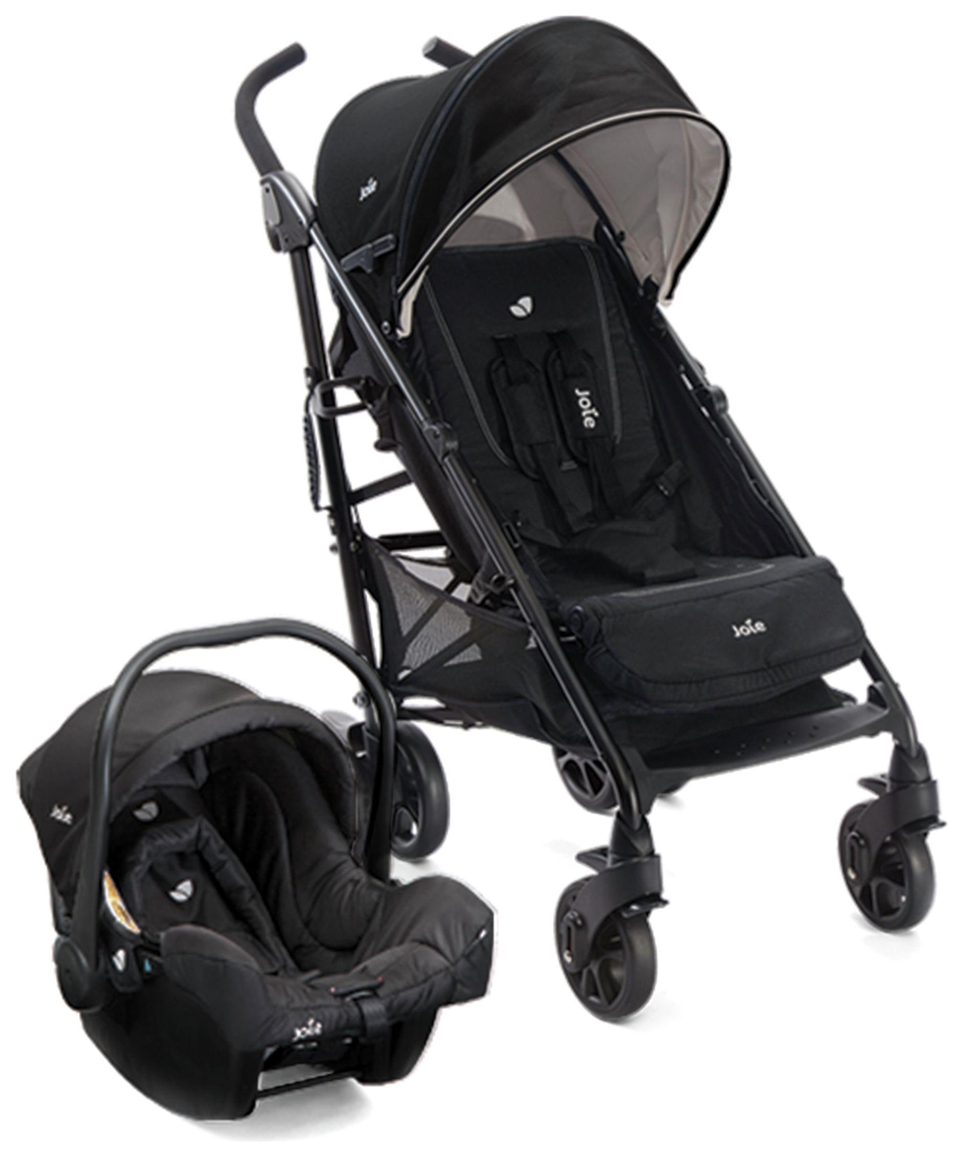 Joie Brisk Black Travel System