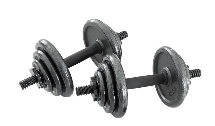 Iron dumbbell set new arrivals