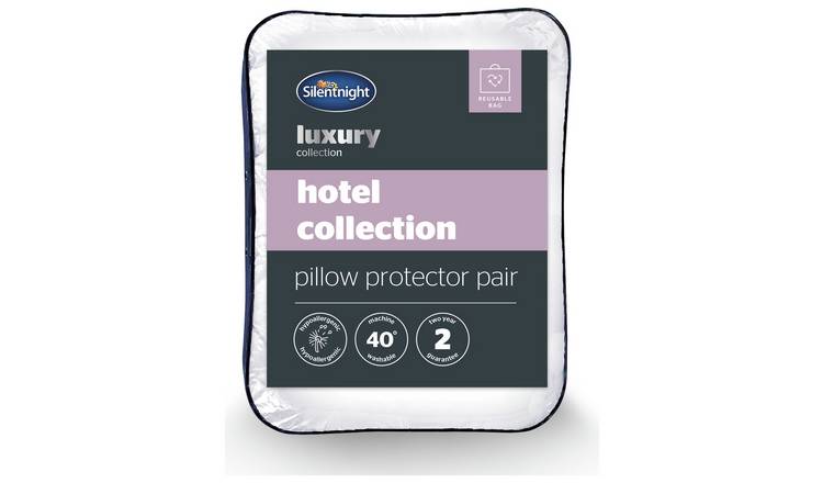 Buy Silentnight Luxury Hotel Collection 2 Pillow Protectors Argos