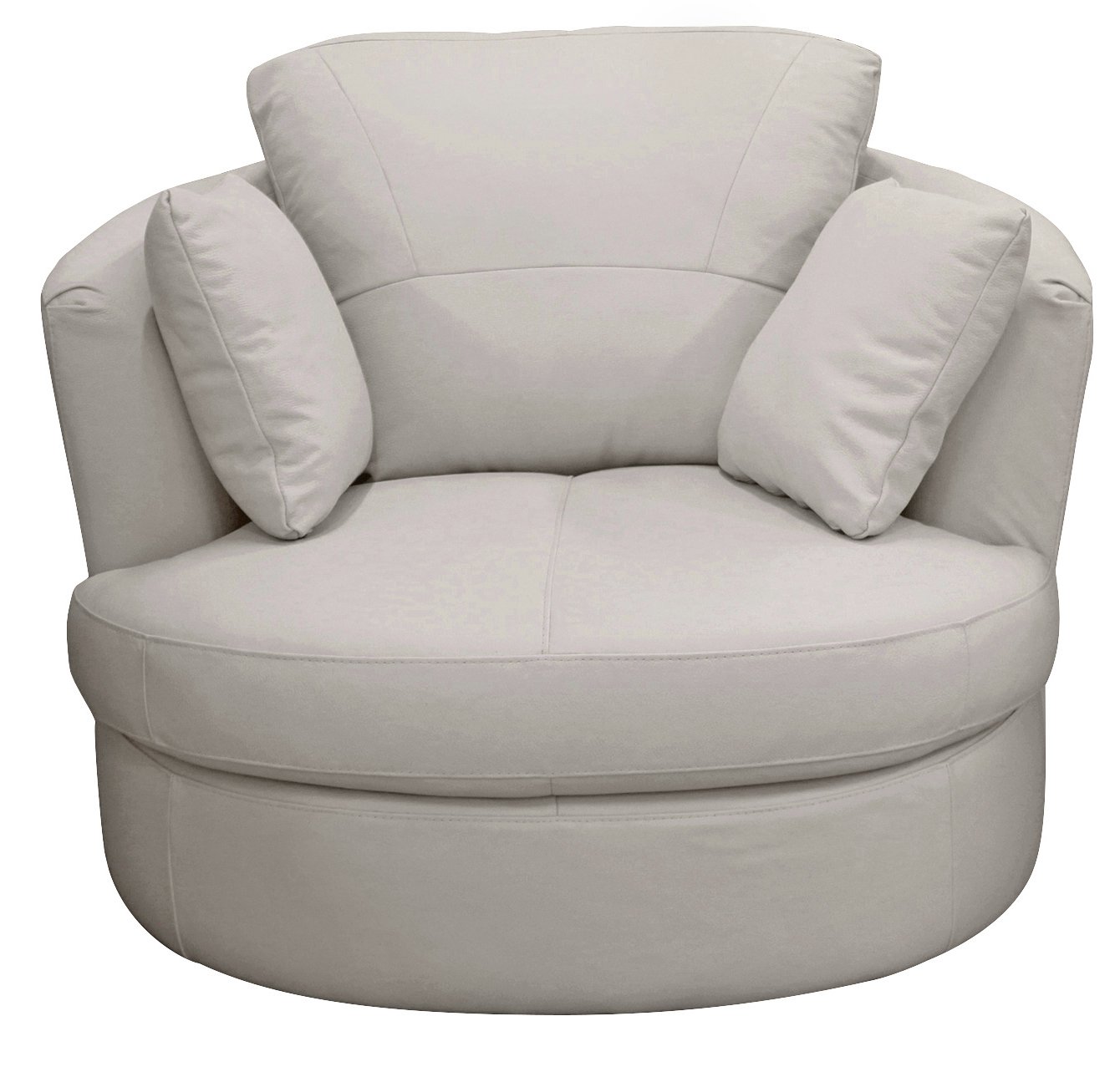 Argos Home Milano Leather Swivel Chair review